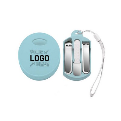 Portable Stainless Steel Manicure Set