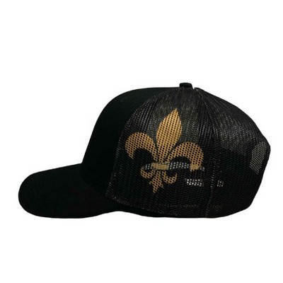 Kati Printed Mesh Trucker Cap w/Snap Tab (Blank)