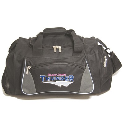 Mannitok 24" Gym Travel Bag w/Ball Holder and Wet/Shoe Pocket