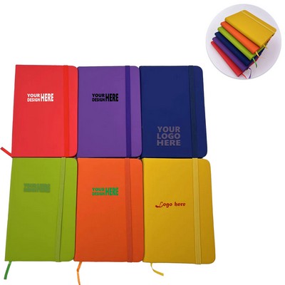 A6 Lined Pocket Notebook Small Journal