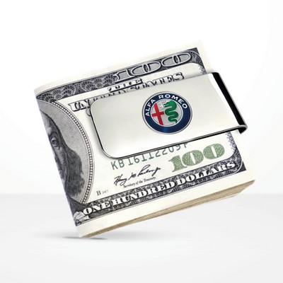 Money Clip with Soft Enamel Lapel Pin (Up to 0.5")