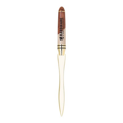 Wood Two Tone Letter Opener