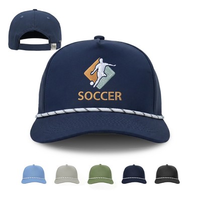 Quick Dry Water-Repellent Performance Rope Cap