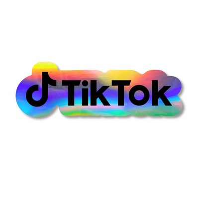 Holographic Rainbow Stickers - Holographic Decals & Labels - Custom Imprint