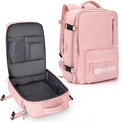 Large Expandable Nylon Travel Backpack