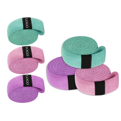 Premium 3-Piece Long Fitness Resistance Bands Set