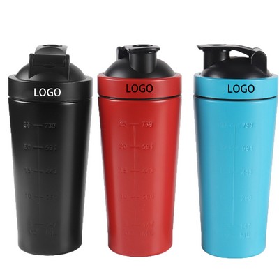 Premium Stainless Steel Protein Shaker Bottle