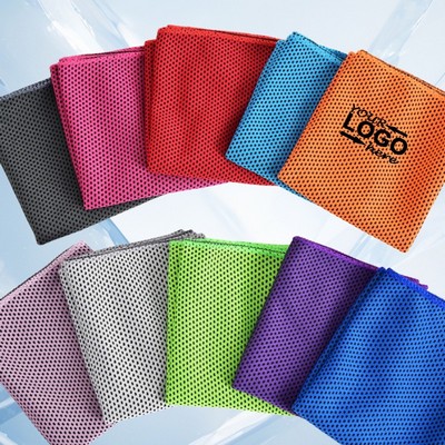 Soft Breathable Mesh Cooling Towel