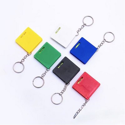 Portable Tape Measure With Spirit Level