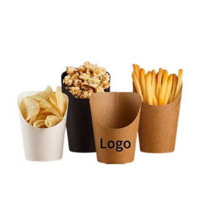 Thickened Kraft Paper French Fry Cup