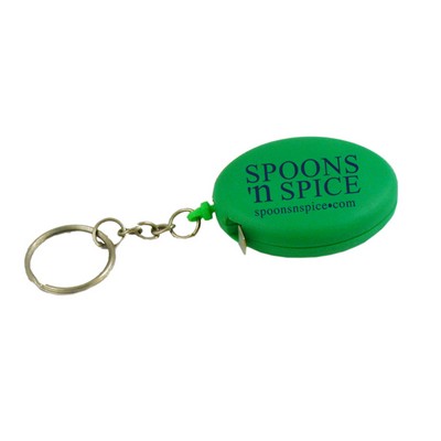 Oval Tape Measure W/ Key Chain