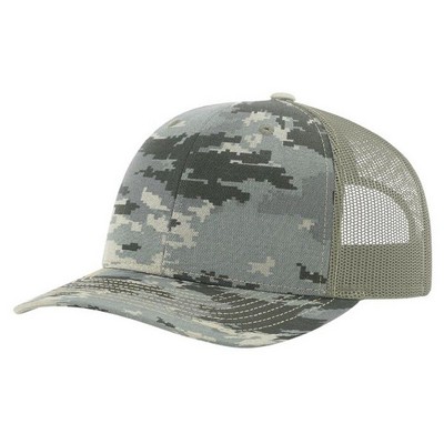 Richardson® Printed Trucker Cap w/Mesh Back