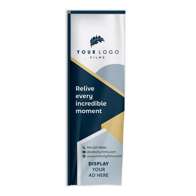 6'X22" wPoly Digital Standard Tower Flags