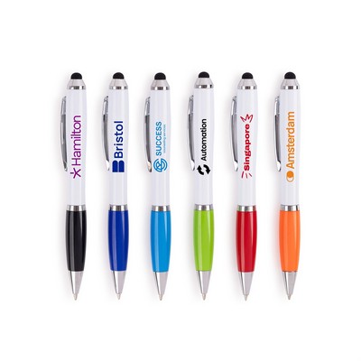 Palance White Barrel Pen