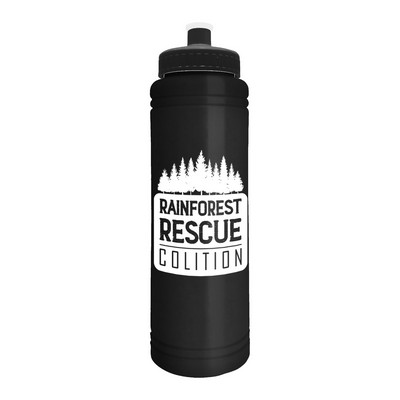 Garyline® Slim Line Bottle with Push-Pull Lid - 25 oz.