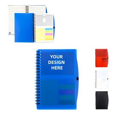Spiral Coil Multifunctional Notebook