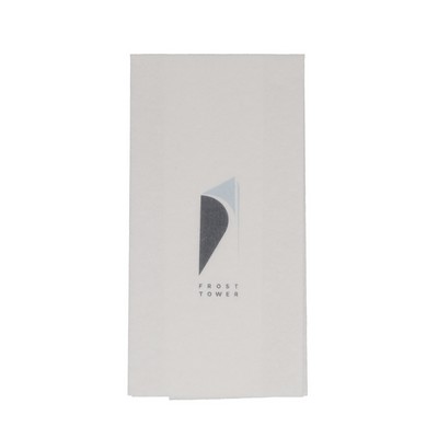 Almost Linen™ Guest Towel - White - Digital