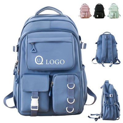 12.2 X 5.5 X 18.1" School Backpack