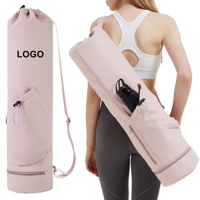 Waterproof Yoga Mat Bag w/ Organized Pockets