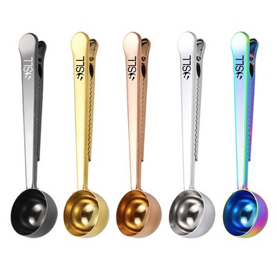 Coffee Scoop Clip Stainless Steel