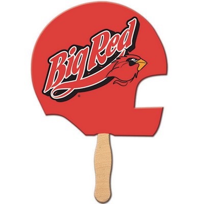 Football Helmet Hand Fan