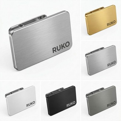 Savannah Custom Sublimated Full Color Metal Name Badge