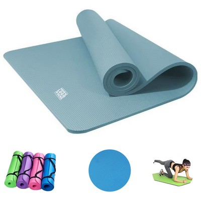 Premium Eco-Friendly Yoga Mat with Carrying Strap