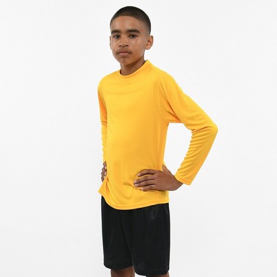A4 Apparel® Youth Cooling Performance Long Sleeve