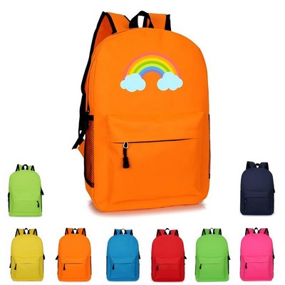 17"H x 12"W Oxford Cloth School Backpack