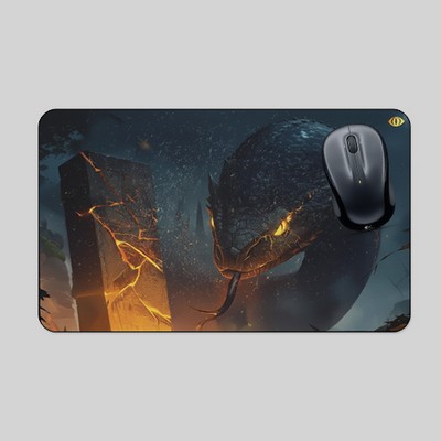 Custom Wool Felt Mouse Pads - 7" x 8.5"