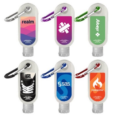 1.9 oz. SPF 30 Sunscreen in Clear Bottle with Carabiner