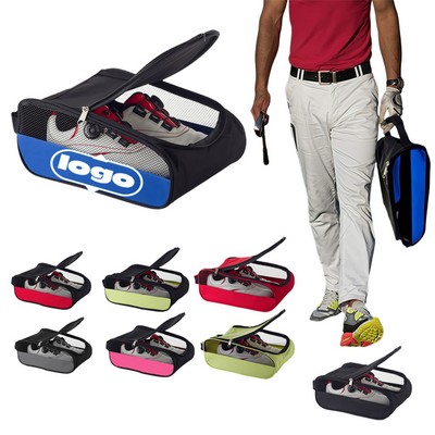 Custom Portable Golf Travel Shoe Mesh Bag