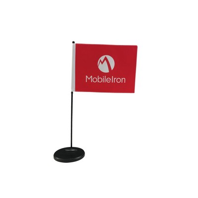 6"x8" Firm Flag Desk Set