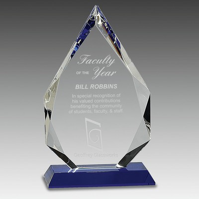 Diamond Crystal on Pedestal Base