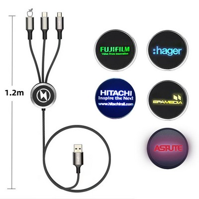 3" 1 Telescopic Retractable Line Charge Cable