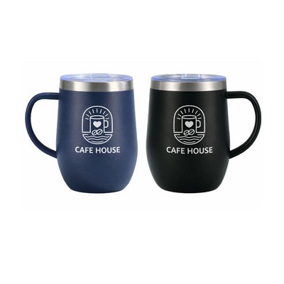 12oz Stainless Steel Insulated Coffee Mug