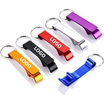 Aluminum Claw Bottle Opener Keychain