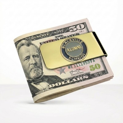 Money Clip with Classic Lapel Pin (Up to 1")