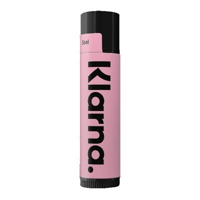 Custom SPF 30 Soy Based Lip Balm in Black Tube