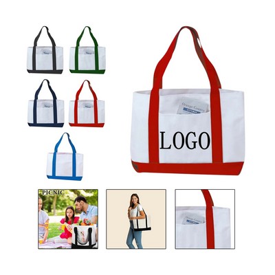 Two Tone Carry Tote