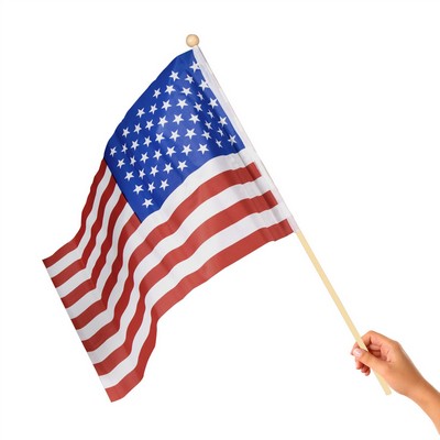Cloth American Flag (12"x18")