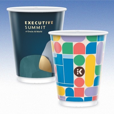 12 oz-Vx2® Gloss Double Wall Insulated Paper Cups