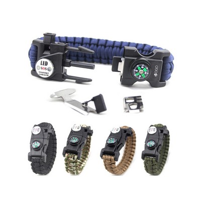 20" 1 Survival Paracord Bracelet