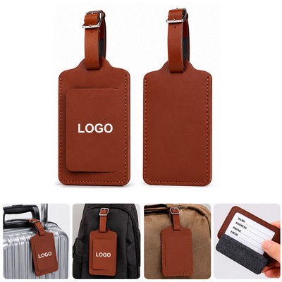 PU luggage tag