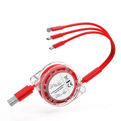 3-in-1 USB Charging Cord