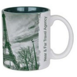 11 Oz. Ceramic Two Tone Mug-Closeout