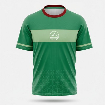 Unisex Sublimated Birdseye Mesh Short Sleeve T-Shirt