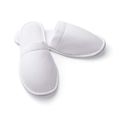 Men's Closed Toe Microfiber Slippers (Overseas - Embroidered)