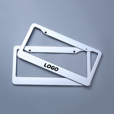 Stainless Steel 2-Hole US License Plate Frame