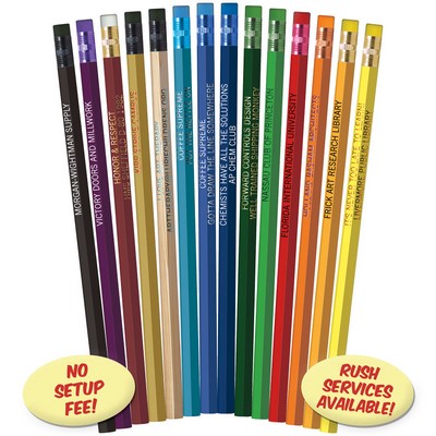 Lapis Blue Hexagon Pencils